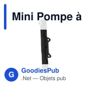 Mini Pompe à Gonflage personnalisable avec logo pour entreprises - Miniature 3