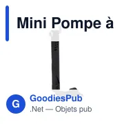 Mini Pompe à Gonflage personnalisable avec logo pour entreprises - Miniature 5