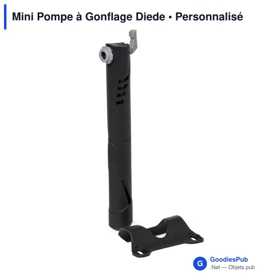 Mini Pompe à Gonflage personnalisable avec logo pour entreprises - Image 5