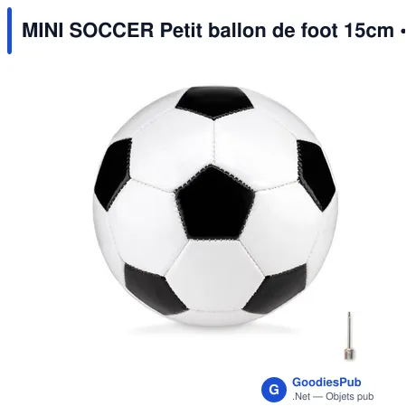 MINI SOCCER Petit ballon de foot 15cm