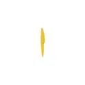 Variante jaune - Stylo bille personnalisable Mini Stylo Hall avec logo