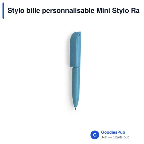 Stylo bille personnalisable Mini Stylo Radun avec logo