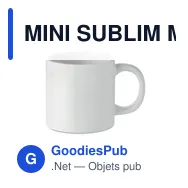 MINI SUBLIM Mug pour sublim. 200ml - Miniature 1