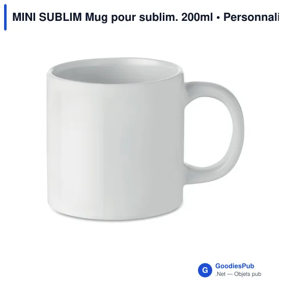 MINI SUBLIM Mug pour sublim. 200ml - Image 1