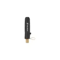 Variante noir - Parapluie pliable personnalisable Mini Umbrella RCS RPET avec logo