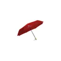 Variante rouge - Parapluie pliable personnalisable Mini Umbrella RCS RPET avec logo