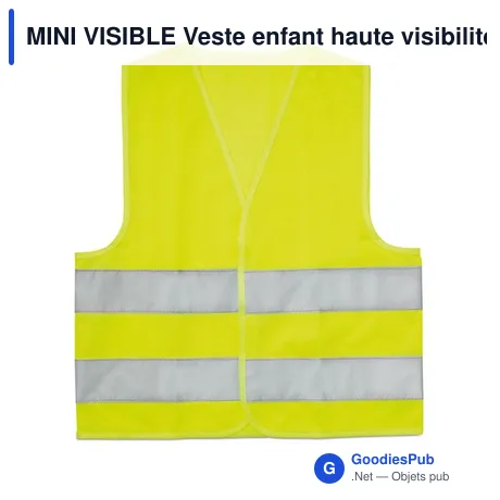 MINI VISIBLE Veste enfant haute visibilité