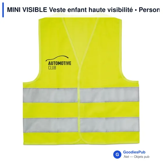 MINI VISIBLE Veste enfant haute visibilité - Image 2