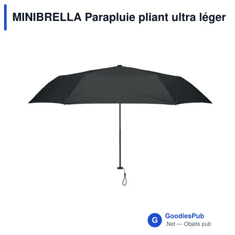 MINIBRELLA Parapluie pliant ultra léger
