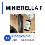 MINIBRELLA Parapluie pliant ultra léger - Miniature 5