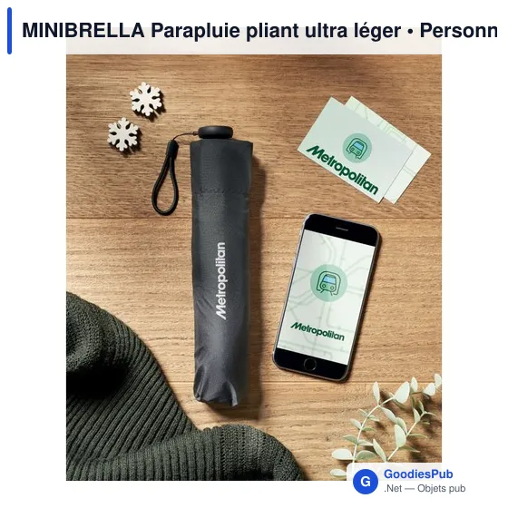 MINIBRELLA Parapluie pliant ultra léger - Image 5