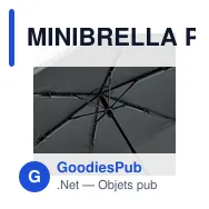MINIBRELLA Parapluie pliant ultra léger - Miniature 6