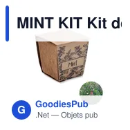 MINT KIT Kit de graines menthe - Miniature 1