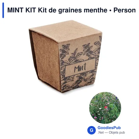 MINT KIT Kit de graines menthe