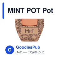 MINT POT Pot avec graines de menthe - Miniature 2