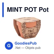 MINT POT Pot avec graines de menthe - Miniature 4