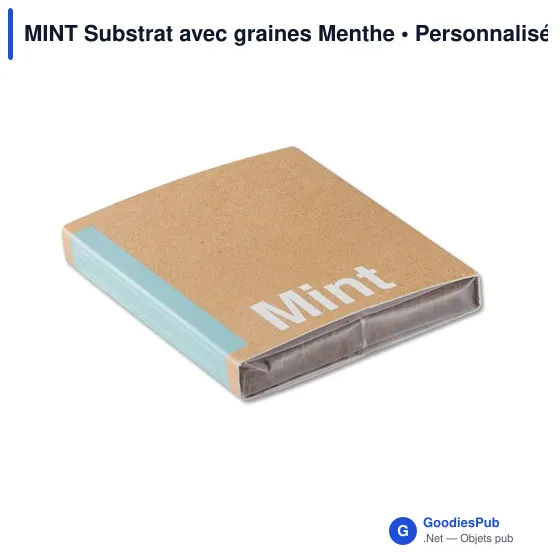 MINT Substrat avec graines Menthe - Image 4