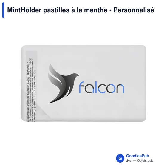 Boîte distributrice personnalisable de pastilles à la menthe - MintHolderavec logo - Image 5