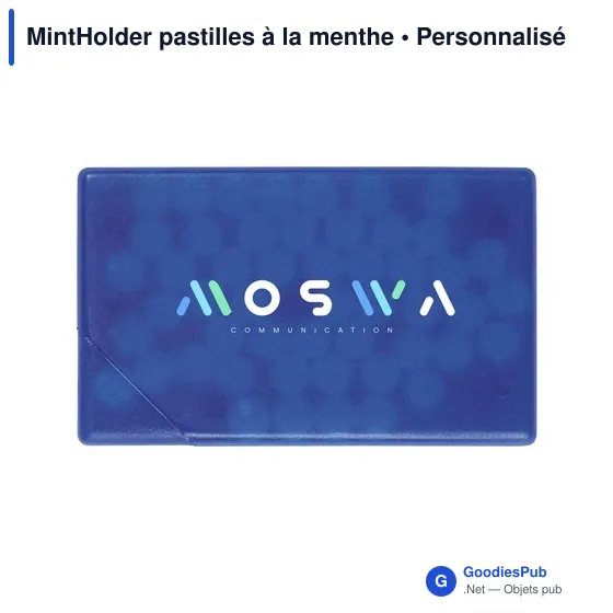 Boîte distributrice personnalisable de pastilles à la menthe - MintHolderavec logo - Image 9