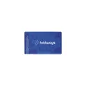 Variante bleu - Boîte distributrice personnalisable de pastilles à la menthe - MintHolderavec logo