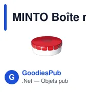 MINTO Boîte menthes sans sucre - Miniature 3
