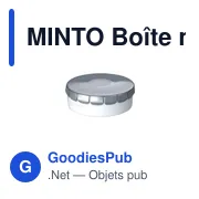 MINTO Boîte menthes sans sucre - Miniature 6