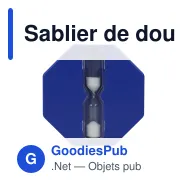 Sablier de douche personnalisable 5 minutes hexagonal avec logo - Hexagon - Miniature 2