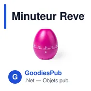 Minuteur Revey personnalisable avec logo pour objets publicitaires - Miniature 1