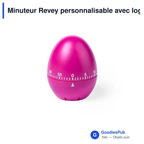 Minuteur Revey personnalisable avec logo pour objets publicitaires