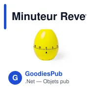 Minuteur Revey personnalisable avec logo pour objets publicitaires - Miniature 3