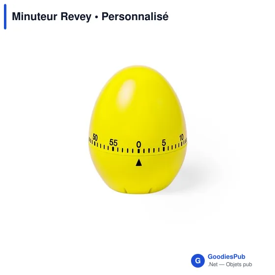 Minuteur Revey personnalisable avec logo pour objets publicitaires - Image 3