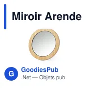 Miroir Arendel - Miniature 1