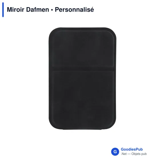 Miroir de poche personnalisable Dafmen avec logo - Image 8