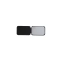 Variante noir - Miroir de poche personnalisable Dafmen avec logo