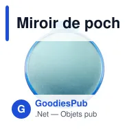 Miroir de poche Joyce - Miniature 9