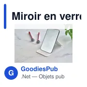 Miroir en verre Mio - Miniature 14