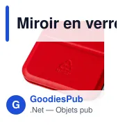 Miroir en verre Mio - Miniature 8