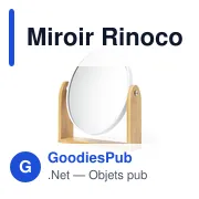 Miroir Rinoco - Miniature 3