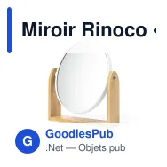 Miroir Rinoco - Miniature 4
