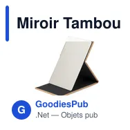 Miroir Tambour - Miniature 1