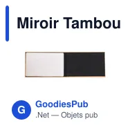 Miroir Tambour - Miniature 2