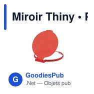 Miroir Thiny - Miniature 9
