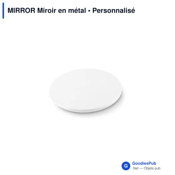 MIRROR Pins en métal avec miroir - Image 2