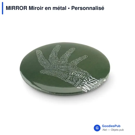 MIRROR Pins en métal avec miroir - Image 6