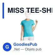 MISS TEE-SHIRT FEMME 150 - Miniature 1