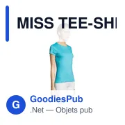 MISS TEE-SHIRT FEMME 150 - Miniature 3