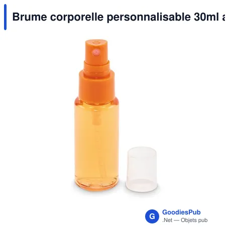 Brume corporelle personnalisable 30ml avec logo - MIST