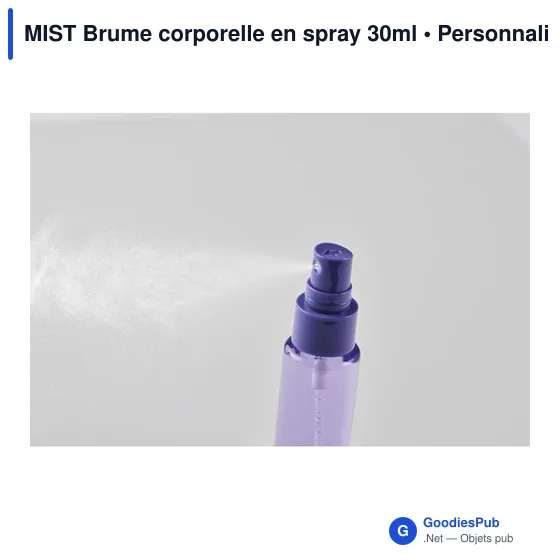 Brume corporelle personnalisable 30ml avec logo - MIST - Image 11