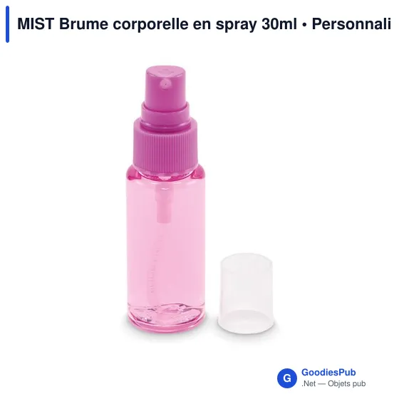 Brume corporelle personnalisable 30ml avec logo - MIST - Image 12