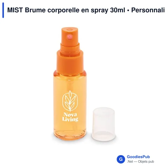 Brume corporelle personnalisable 30ml avec logo - MIST - Image 5
